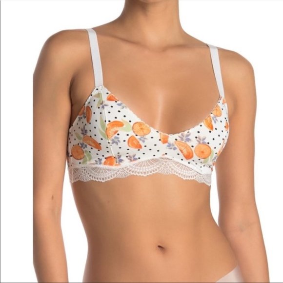 Free People Other - Free People Ivory Combo Mari Bralette XS